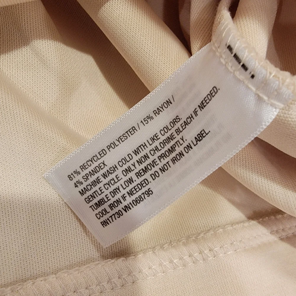 A New Day Ivory Crop Zip-Up Jacket Hoodie Size Medium NWT! - Picture 7 of 12